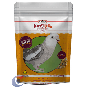 Ração Long Life Calopsita Com Semente 300g