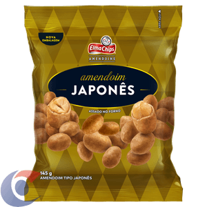 Amendoim Japonês Elma Chips Pacote 145g