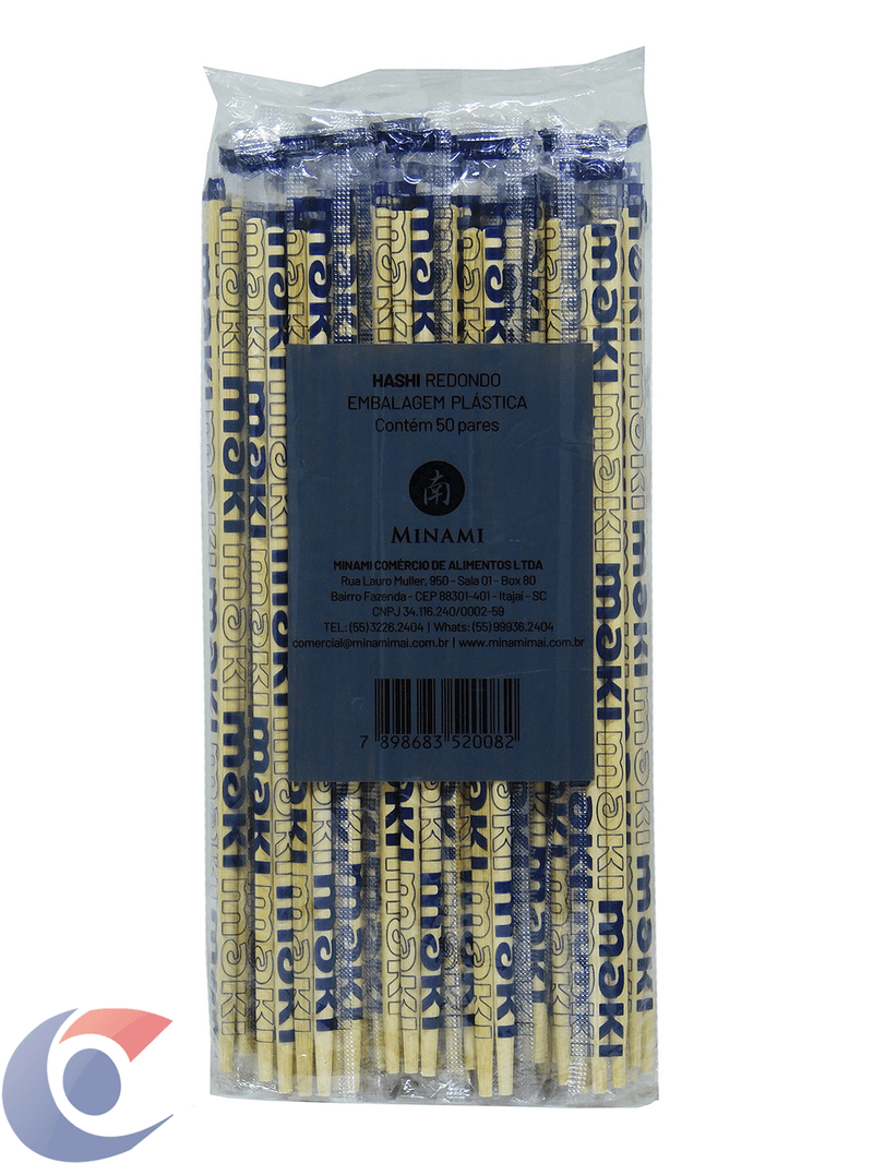 HASHI-BAMBU-MAKI-RED-BEM-PLAST-C-50