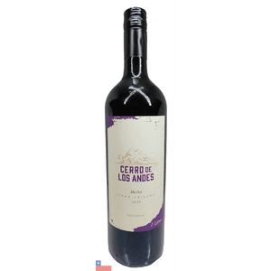 Vinho Chileno Tinto Cerro Los Andes Merlot 1l
