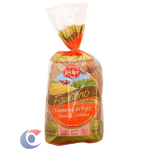 Pão Integral Lekker Com Castanhas Do Pará, Linhaça E Quinoa 500g