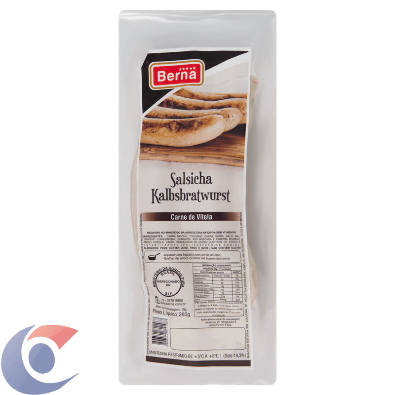 SALSICHA-ALEMA-RESF-BERNA-260G-KALBSBRAT