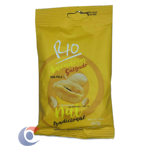 Amendoim Rio Sem Pele Salgado 100g