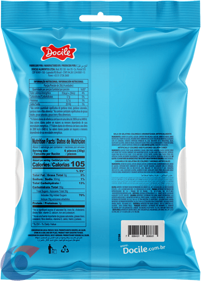 BALA-GEL-DOCILE-80G-AMORA