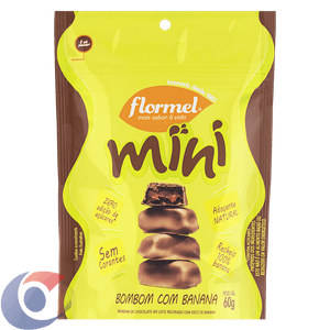Bombom Mini Flormel Banana 60g
