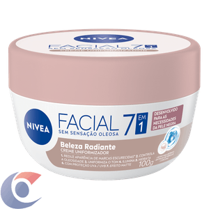 Creme Uniformizador Facial Nivea Pote 100g