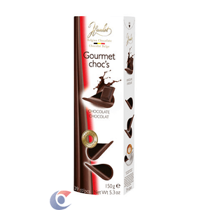 Folhas De Chocolate Belga Hamlet Gourmet Choc'S 150g