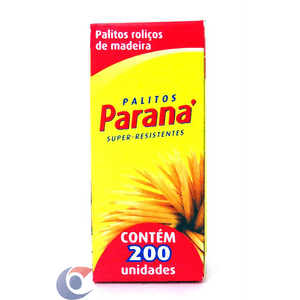 PALITO DENTAL PARANA 200UN MADEIRA