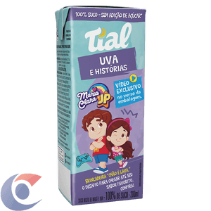 Suco Integral Tial Kids Uva 200ml