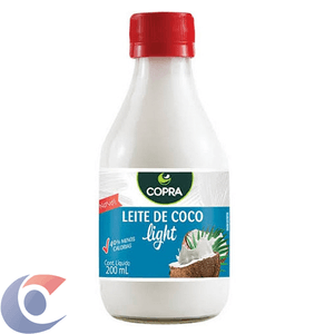 Leite De Coco Copra Light Vidro 200ml
