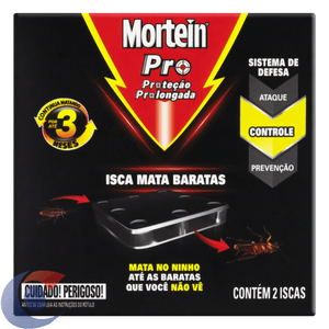 Iscas Mata Baratas Mortein 2 Unidade
