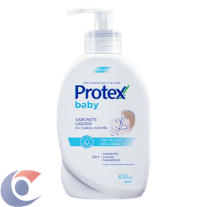 Sabonete Líquido Infantil Para Bebês Protex Baby Delicate Care 400ml