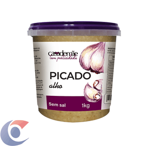 Alho Picado Casa De Mãe 1kg