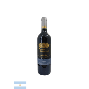Vinho Argentino Tinto Santa Rita Três Medallas Malbec 750ml