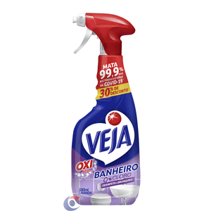 Limpador De Banheiro Spray Antibac Veja Lavanda 500ml