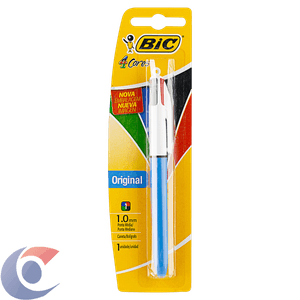 Caneta Bic Tradicional 4 Cores Unidade