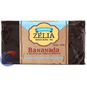 Bananada Sem Açúcar Zelia Barra 250g