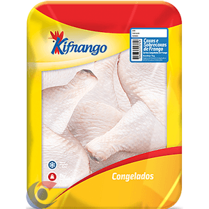 Coxa E Sobrecoxa De Frango Congelada Kifrango 1kg