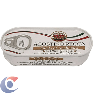 Filé De Anchova Em Azeite Agostino Recca 30g