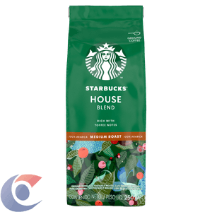 Café Torrado E Moído Starbucks House Blend Torra Média Sachê 250g