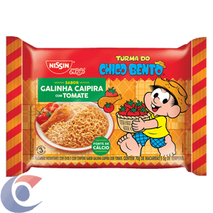 Macarrão Instantaneo Galinha Caipira Com Tomate Turma Do Chico Bento 75g