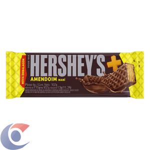 Chocolate Wafer Hershey Mais Amendoim 102g