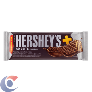 Wafer Hershey Mais Chocolate Ao Leite 102g