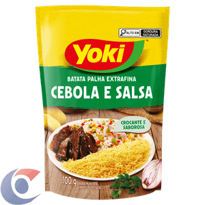 Batata Palha Yoki Cebola E Salsa 100g