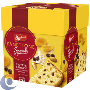 Panettone Bauducco Speciale Frutas & Damasco 500g