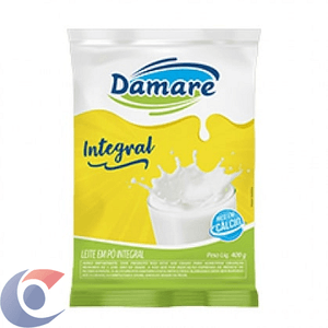 Leite Em Pó Integral Damare Pouch 400g