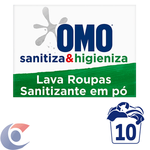 Sanitizante Em Pó Omo Lavagem Perfeita 800g