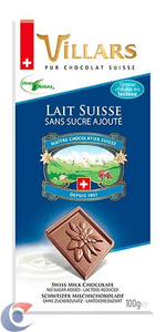 CHOC-SUICO-VILLARS-33-CACAU-S-LAC-100G