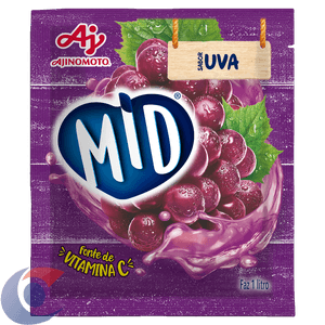 Refresco Em Pó Mid Uva 20g