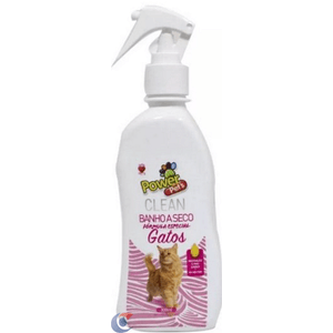 Banho Seco Para Gatos Power Pets 300ml