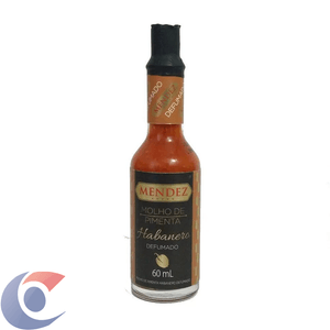 Molho De Pimenta Habanero Mendez Defumado 60ml