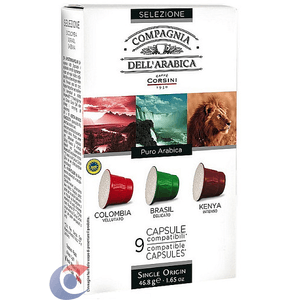 Café Italiano Cápsula Dell' Arabica Selezione 46g