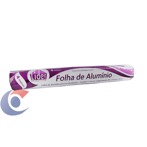 Rolo De Alumínio Lider 30cm X 4m