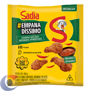 Coxinhas Das Asas Empanadas Apimentadas Sadia 400g