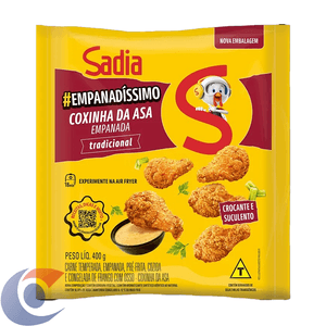 Coxinhas Da Asa De Frango Sadia Empanadas Congeladas 400g