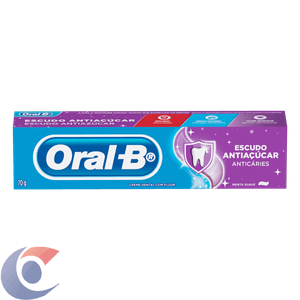Creme Dental Oral-B Escudo Antiaçúcar 70g
