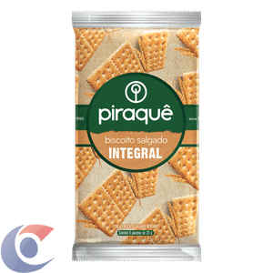 Biscoito Salgado Piraquê Integral 138g