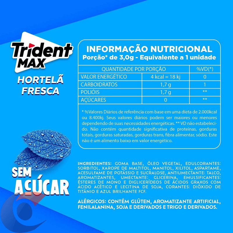 GOMA-MASC-TRIDENT-ZERO-165G-FRESH-HORT