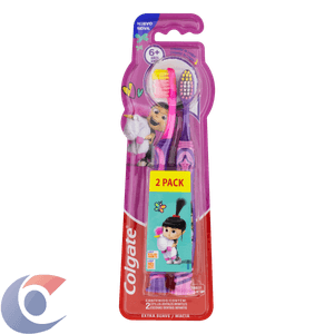Escova Dental Colgate Smiles Agnes E Fluffy +6 Anos 2 Un