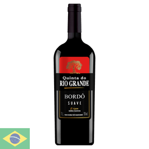 Vinho Nacional Tinto Quinta Rio Grande Suave Bordô 1l