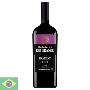 Vinho Nacional Tinto Quinta Do Rio Grande Seco Bordô 1l