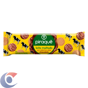 Biscoito Piraque Maltado Coberto 80g