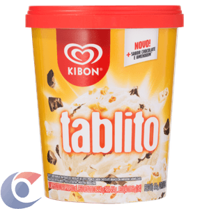 Sorvete De Pote Kibon Tablito 800ml