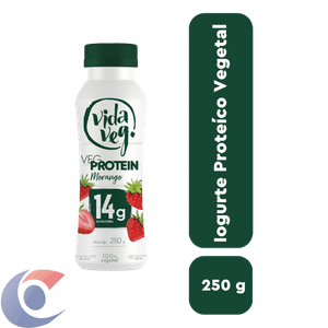 Iogurte Vegprotein Vida Veg Morango 250g