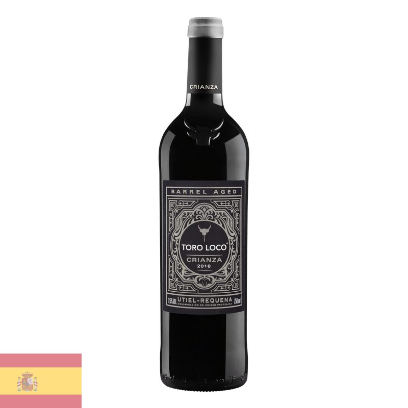 Vinho Toro Loco Tinto Seco Espanha Utiel Requena Crianza Blend 750ml