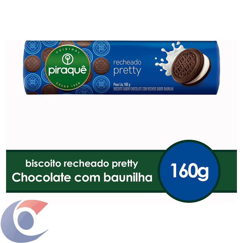 BISC-RECH-PIRAQUE-160G-PRETTY